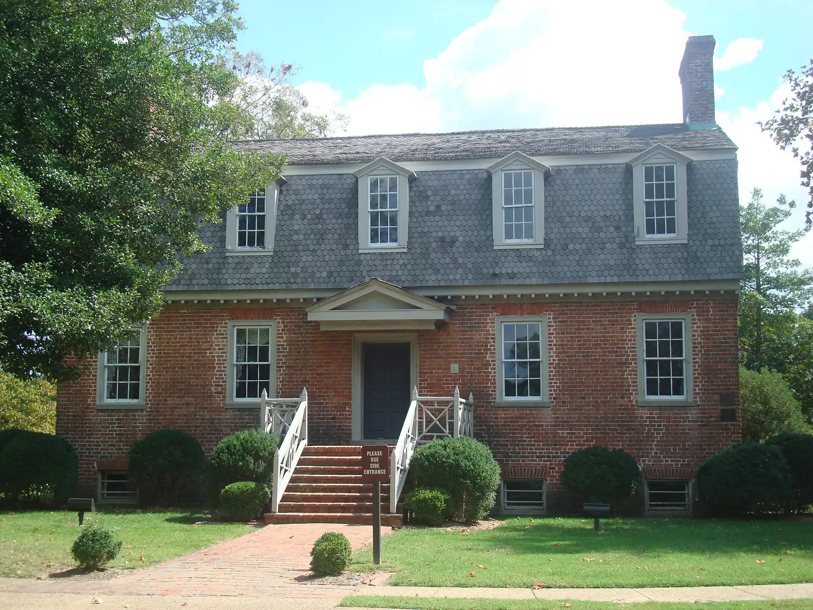 The Francis Land House at Francis Land Park, 252 Kings Grant Road, in the Lynnhaven area of Virginia Beach.