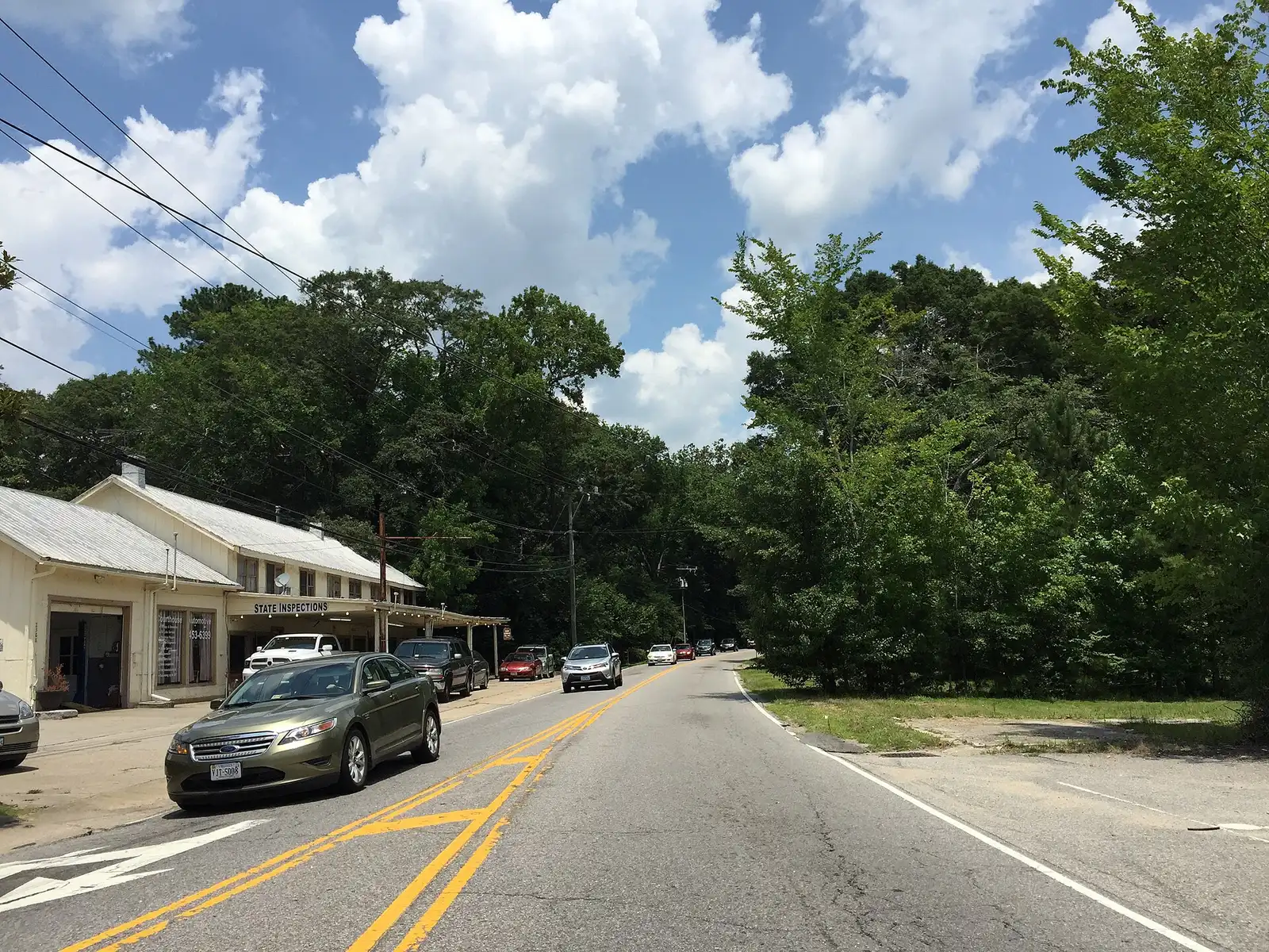 Princess Anne Road, Virginia Route 149, looking east at Landing Road near the Virginia Beach Municipal Center.