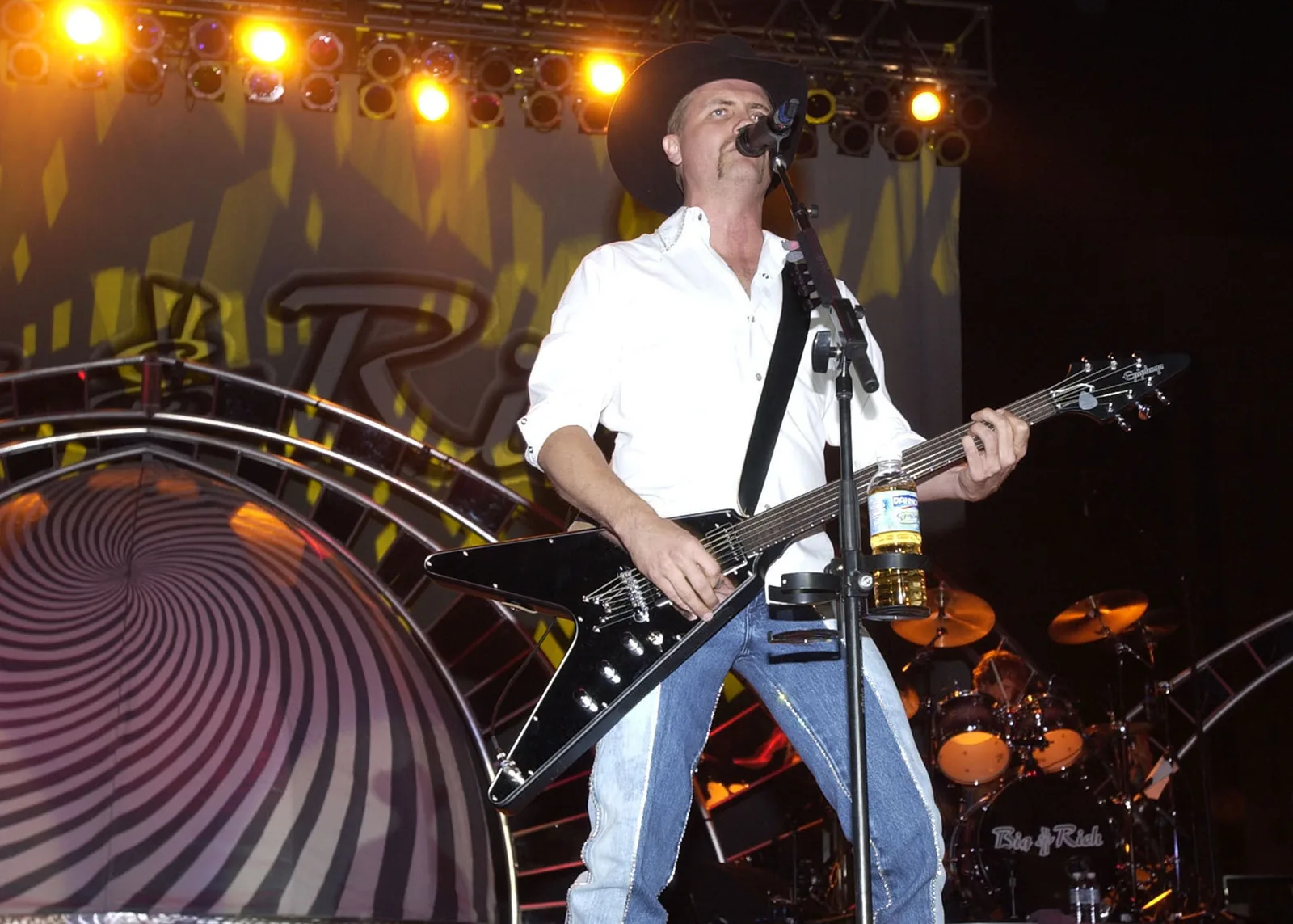 John Rich of Big & Rich performs on the Patriotic Festival stage at the Virginia Beach Oceanfront.