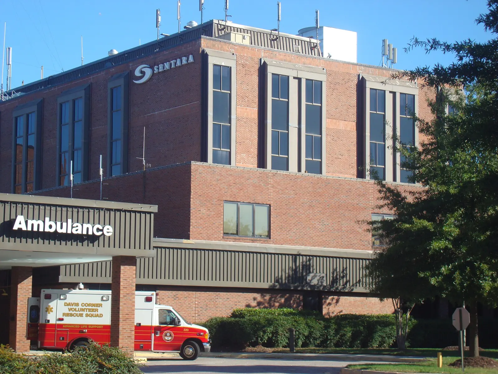 Sentara Bayside Hospital on Independence Boulevard in Virginia Beach.