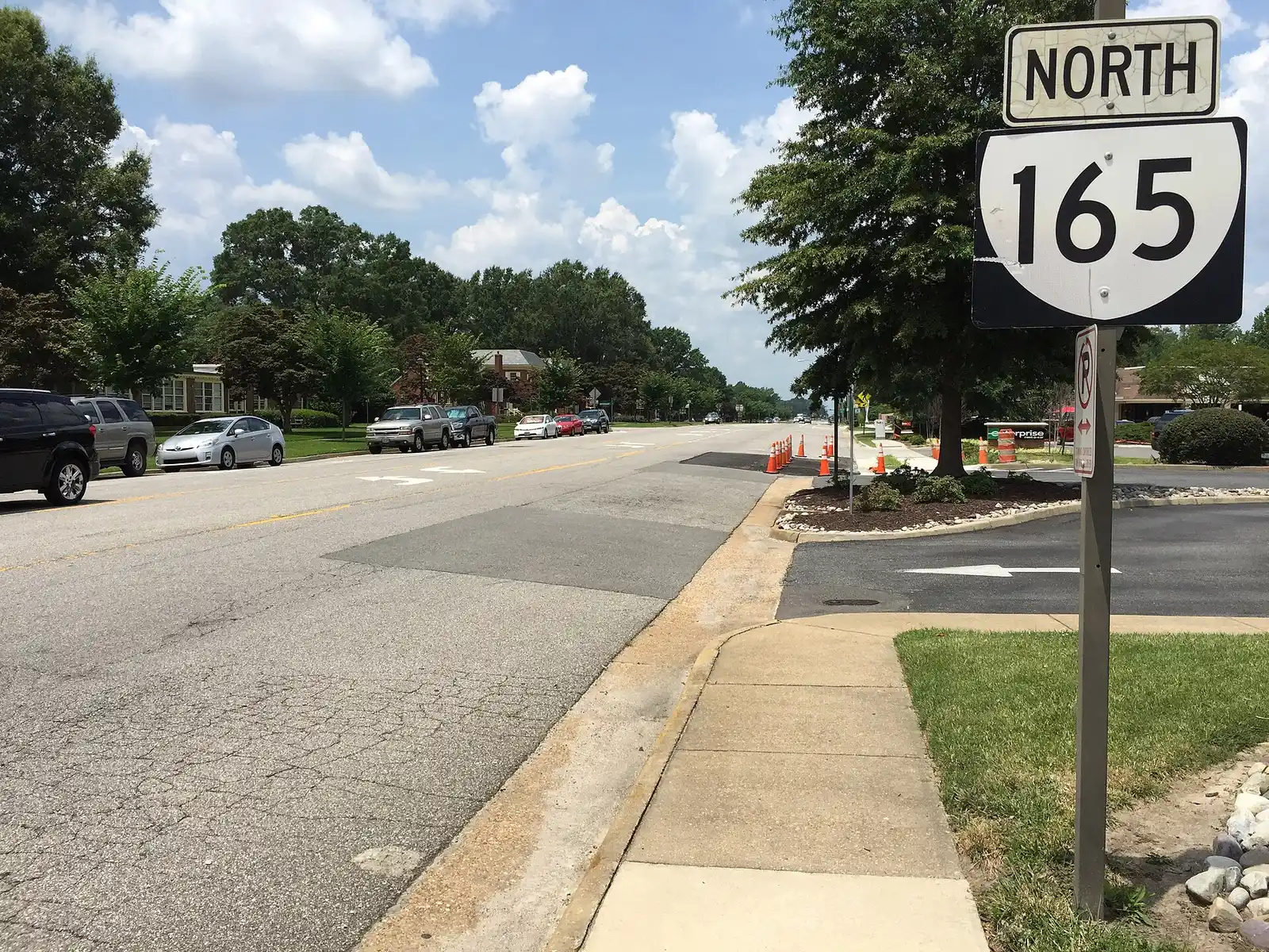 Princess Anne Road just south of Admiral Degrasse Way in Virginia Beach.