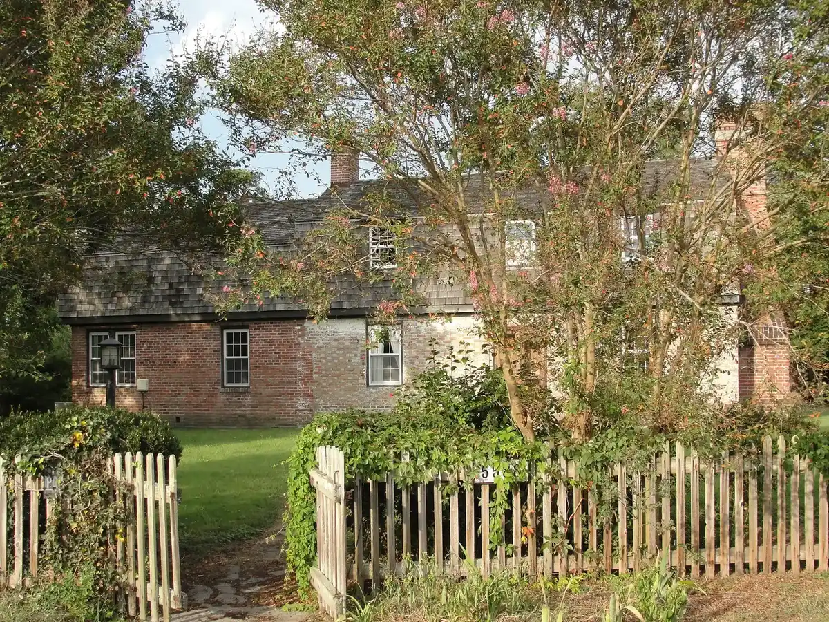 The Weblin House at Moores Pond and Weblin Farm roads in Virginia Beach.