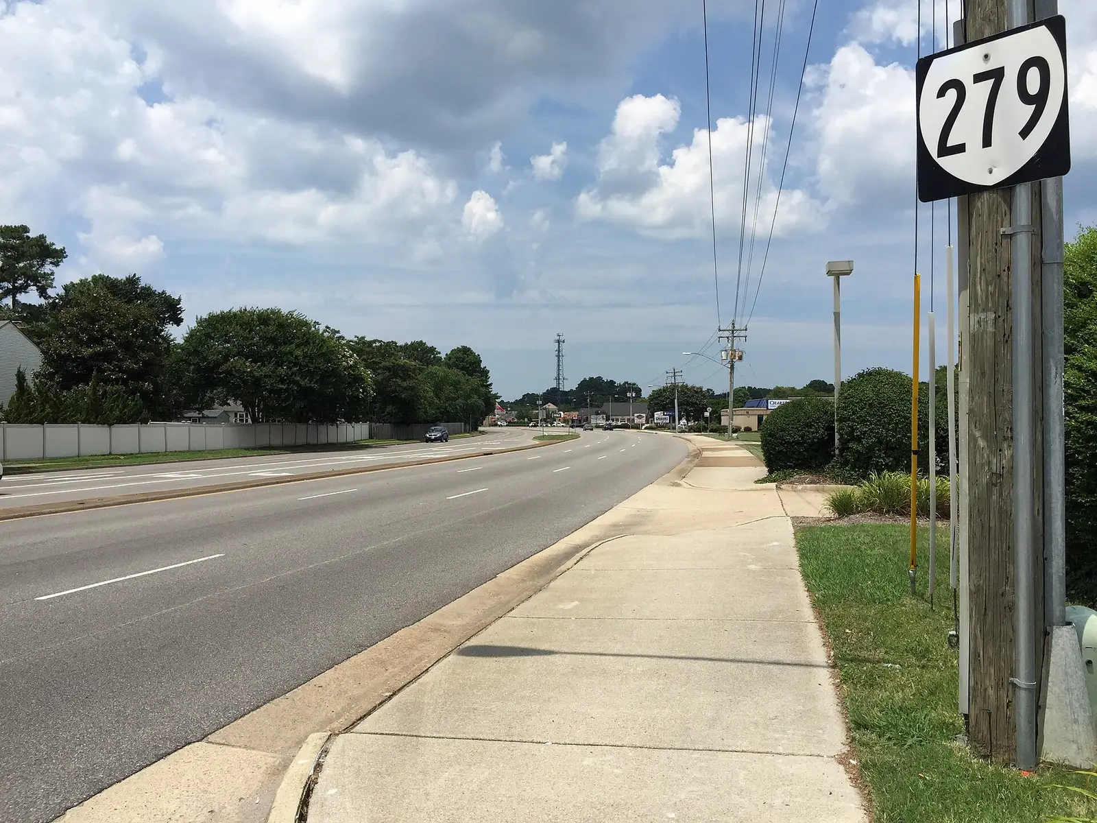 Great Neck Road at First Colonial Road in Virginia Beach.
