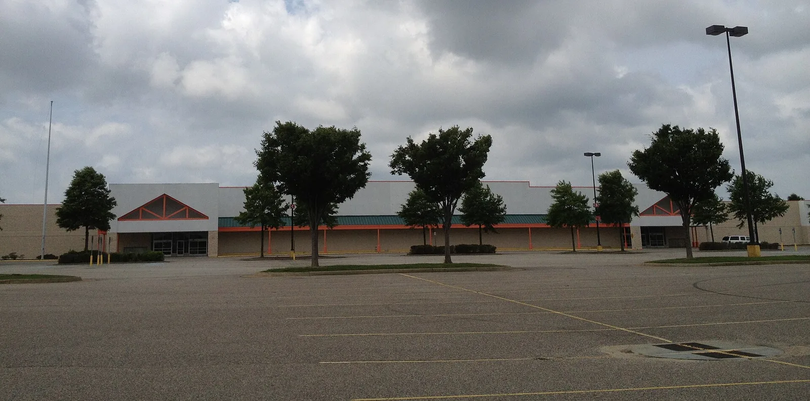 A former Super Kmart store on Holland Road in Virginia Beach.