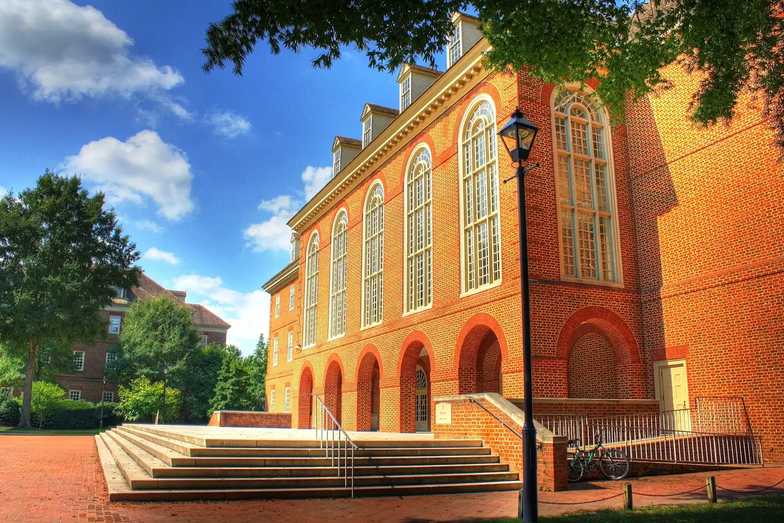 The library at Regent University in Virginia Beach.