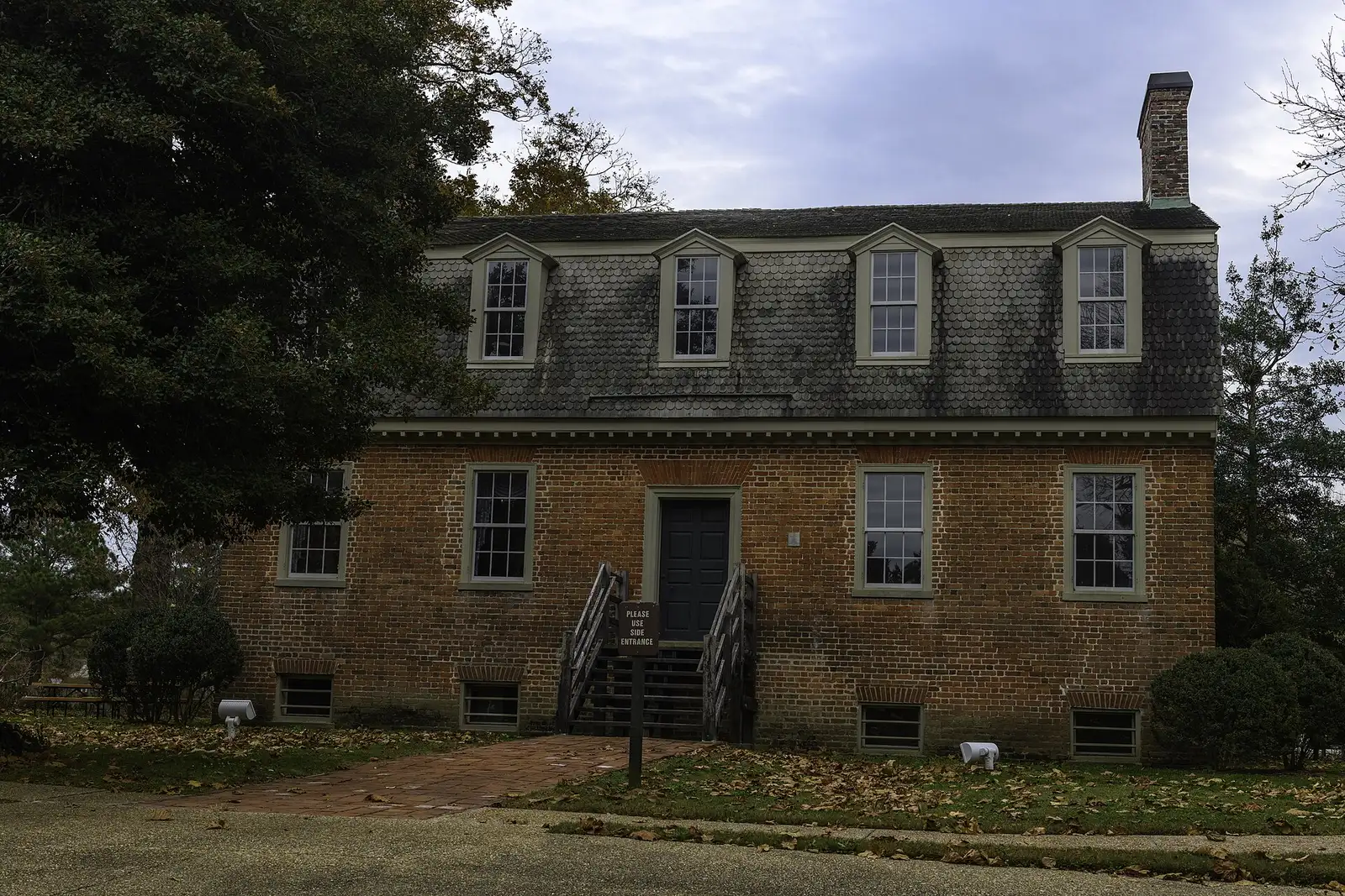 The Francis Land House on Virginia Beach Boulevard.