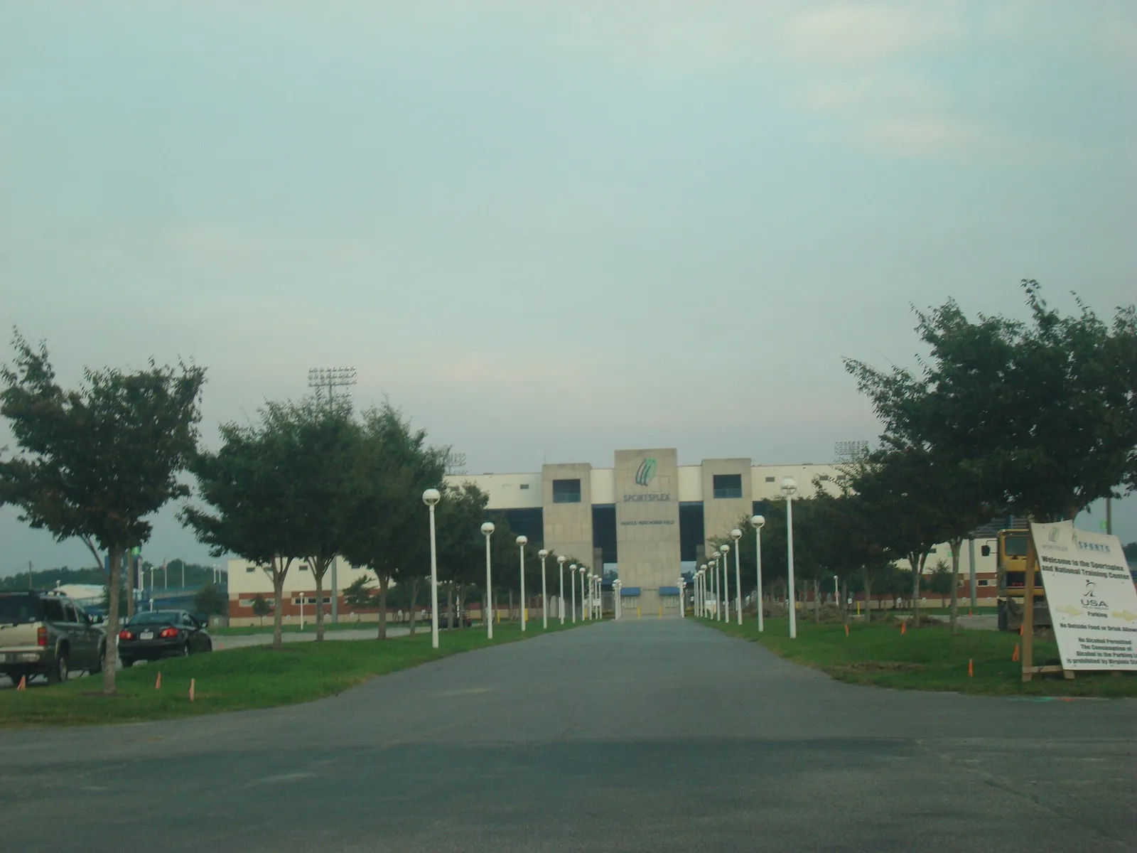 The Virginia Beach Sportsplex near Landstown Road.
