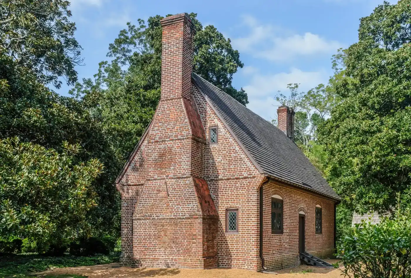 The Adam Thoroughgood House in Virginia Beach.