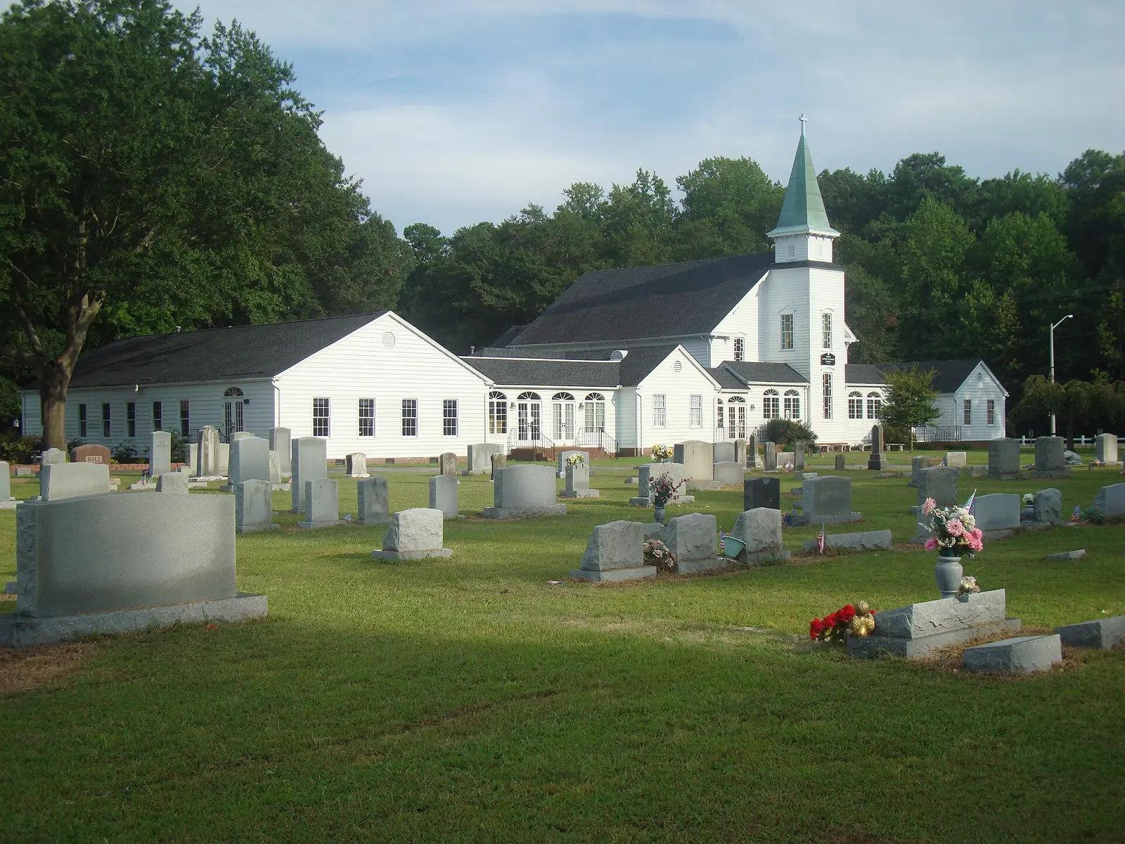Nimmo United Methodist Church, founded in 1791, on Princess Anne Road in Virginia Beach.