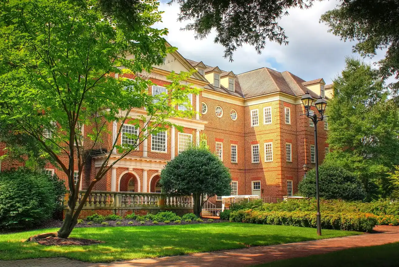Robertson Hall at Regent University in Virginia Beach.