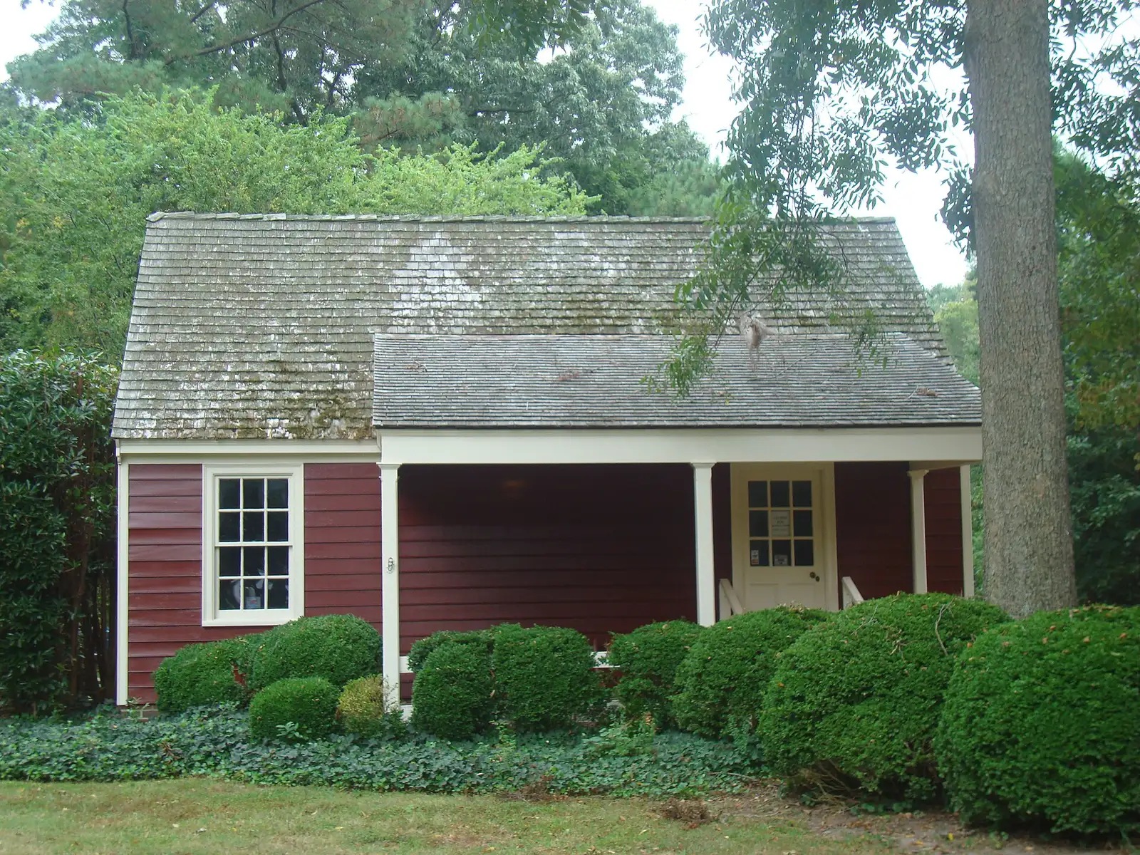 The Adam Thoroughgood House in the Thoroughgood neighborhood of Virginia Beach.