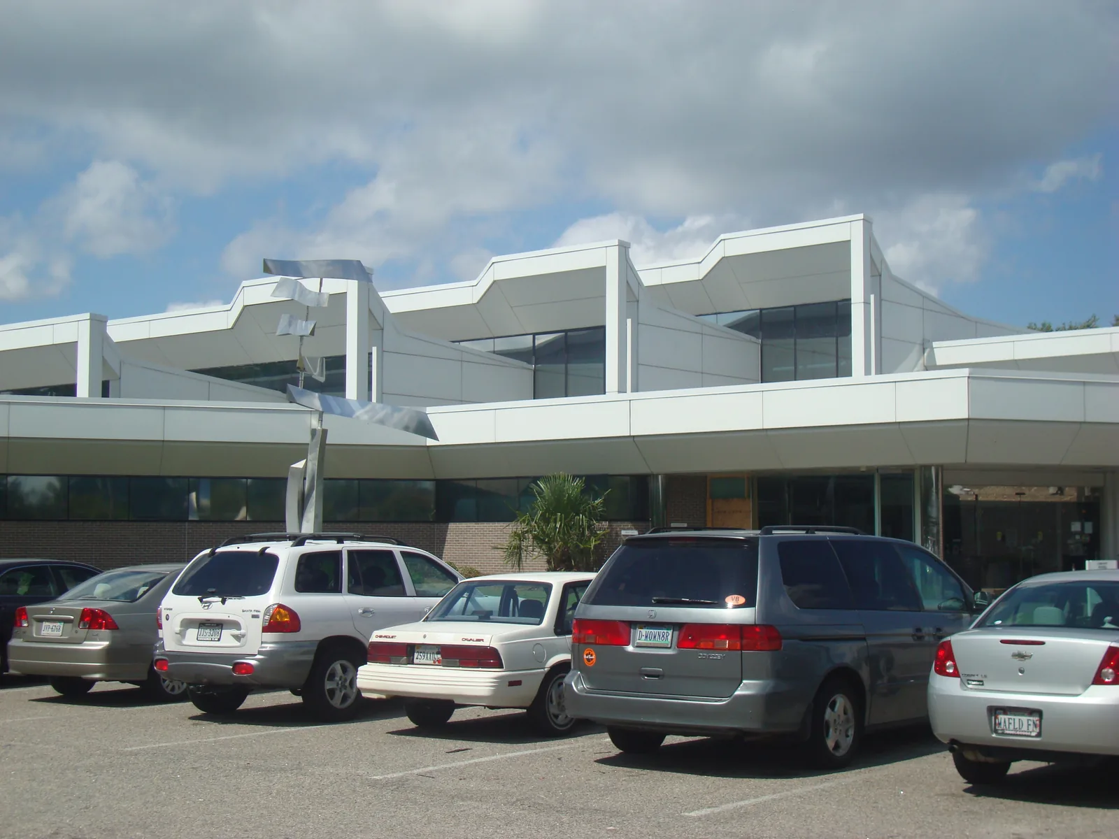 The Meyera E. Oberndorf Central Library in Virginia Beach. Residents can register to vote at any Virginia Beach Public Library branch.